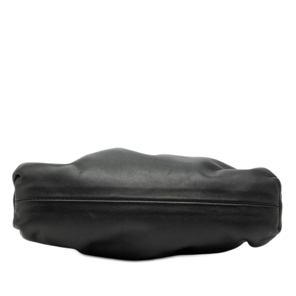 Pre-Loved Bottega Veneta Lambskin The Mini Pouch Crossbody - Picture 3 of 7